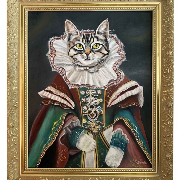 Silent Majesty - Oil paint on plywood - 40 x 50 cm