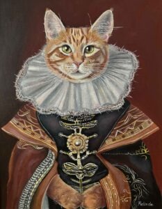 The Noble Gentleman - Oil paint on plywood - 40 x 50 cm